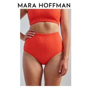 Mara Hoffman Lydia Textured Bikini Bottom